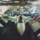 Illustration for article titled Check Out The Crowded Hangar Bay Aboard The Carrier USS iDwight D. Eisenhower /i